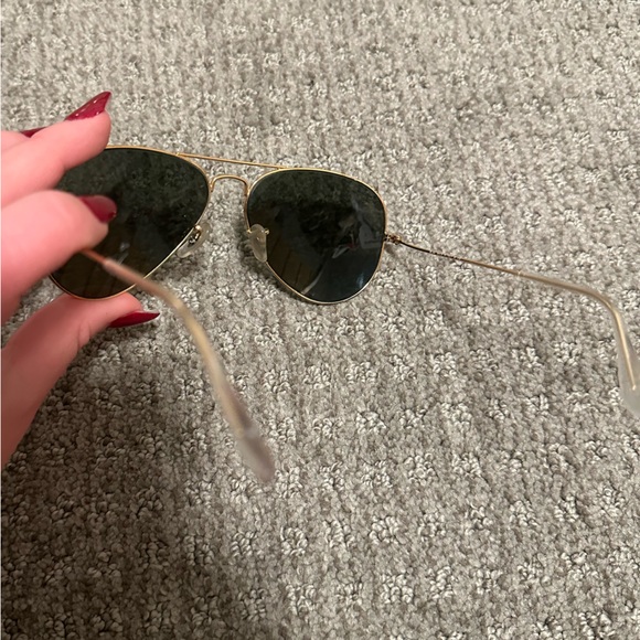 Ray-Ban gold frame aviators _sold - Picture 3 of 7